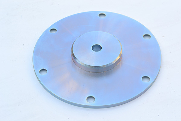 Carbon steel flange parts with plating